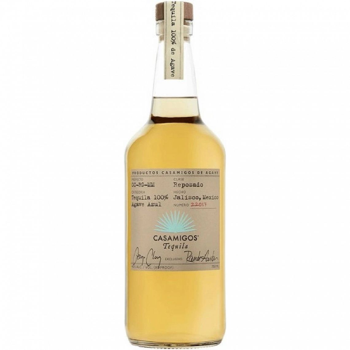 Casamigos Reposado 40% 1 l (holá láhev)