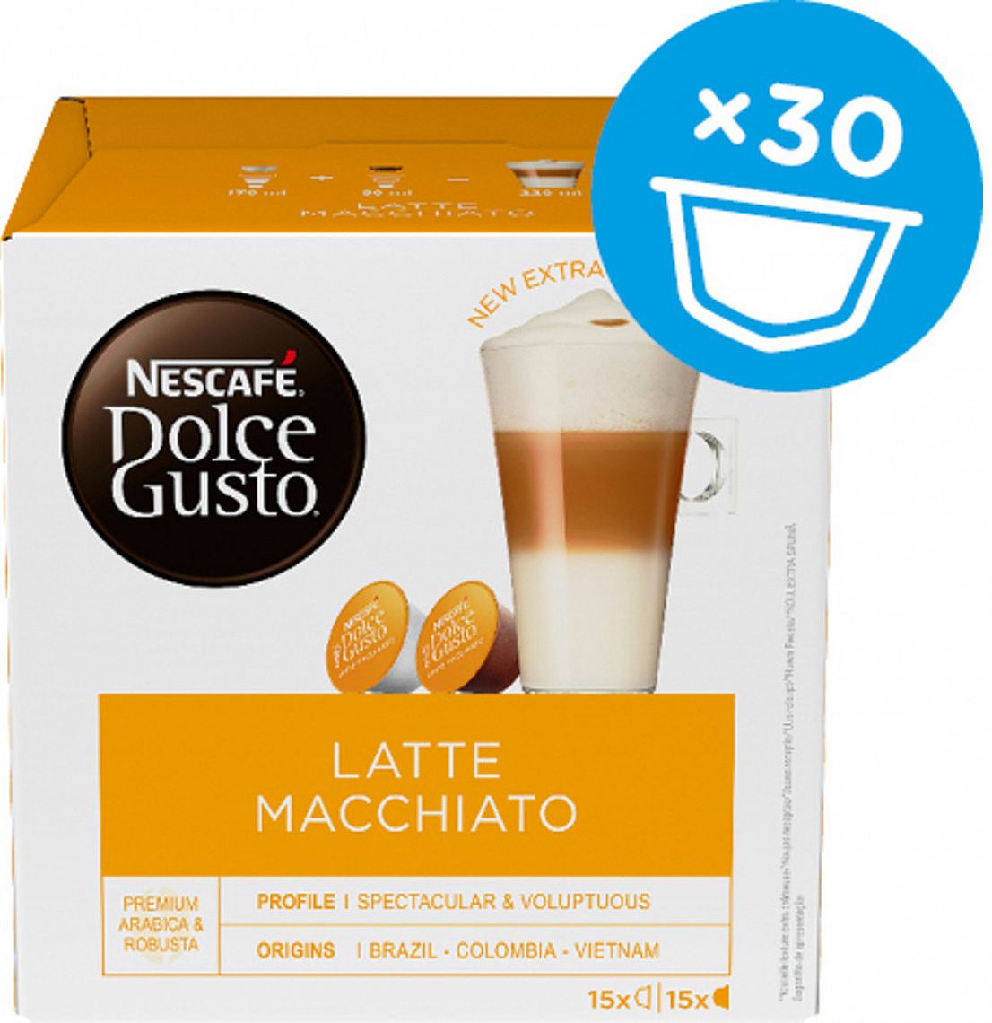 Nescafé Dolce Gusto Latte Macchiato 30 ks