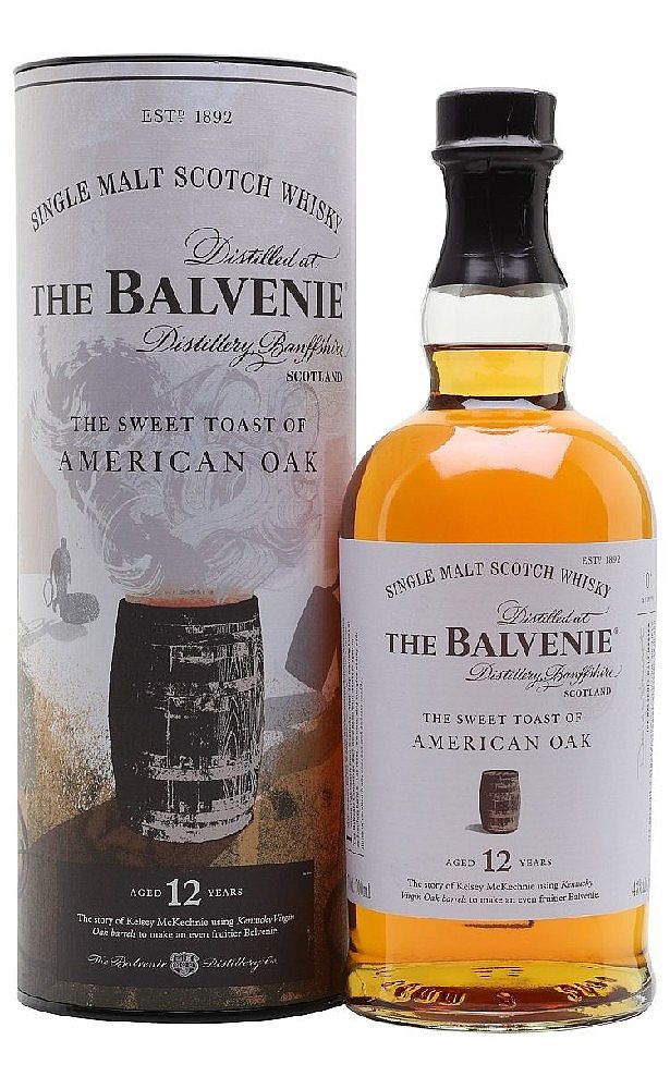 Balvenie Sweet Toast of American Oak 12y 43% 0,7l (tuba)