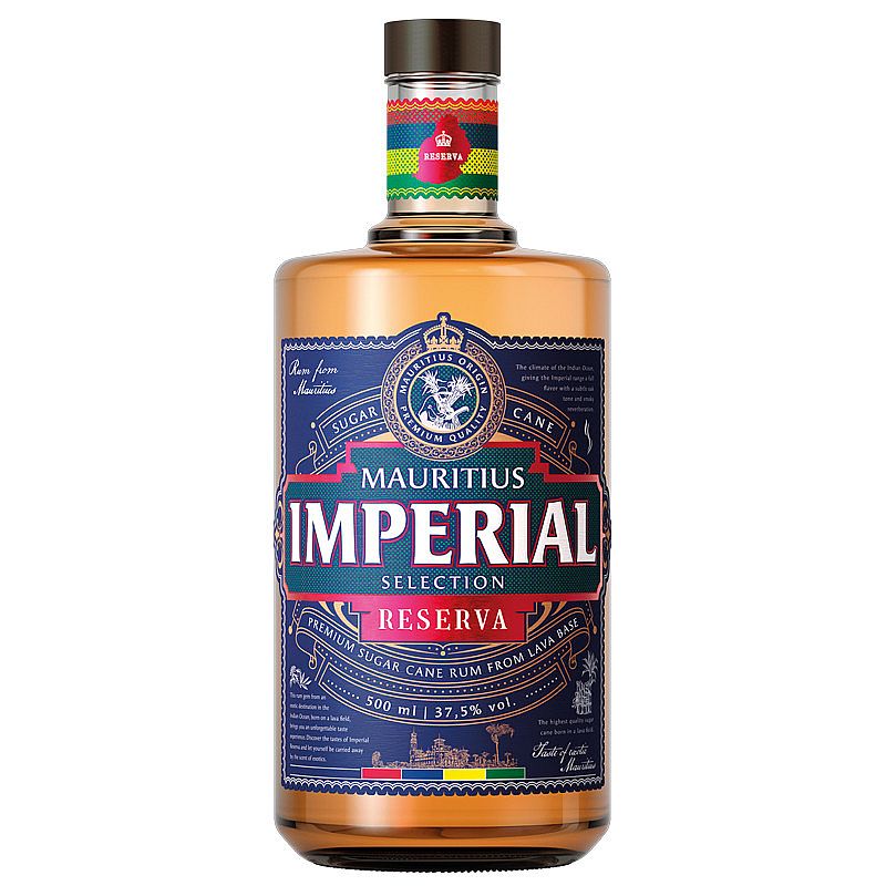 Imperial Mauritius Reserva Rum 37,5% 0,5 l (holá láhev)