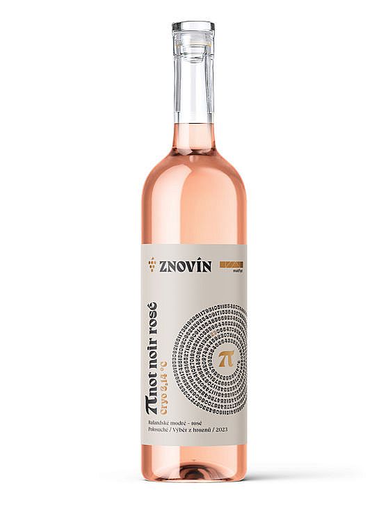 RULANDSKÉ MODRÉ ROSÉ 0.75L 2023 výběr z hroznů