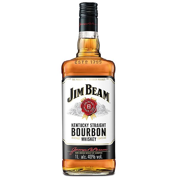 JIM BEAM 40% 1L (holá láhev)