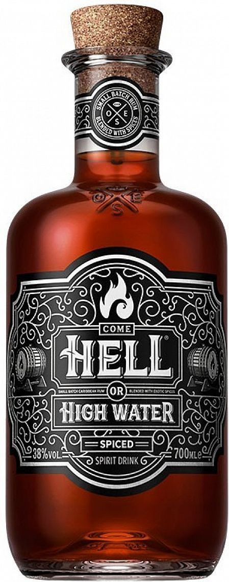 Hell or High Water Spiced 38% 0,7 l (holá láhev)