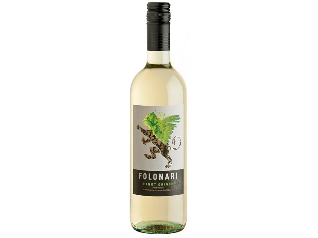 Folonari Pinot Grigio Venezie 12% 0,75 l (holá láhev)