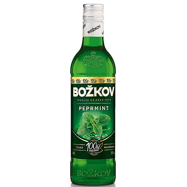 BOŽKOV PEPRMINT 20% 0,5L (holá láhev)