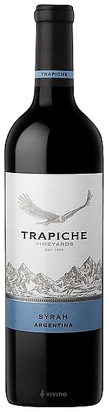 Trapiche Syrah Varietal 12,5% 0,75 l (holá láhev)