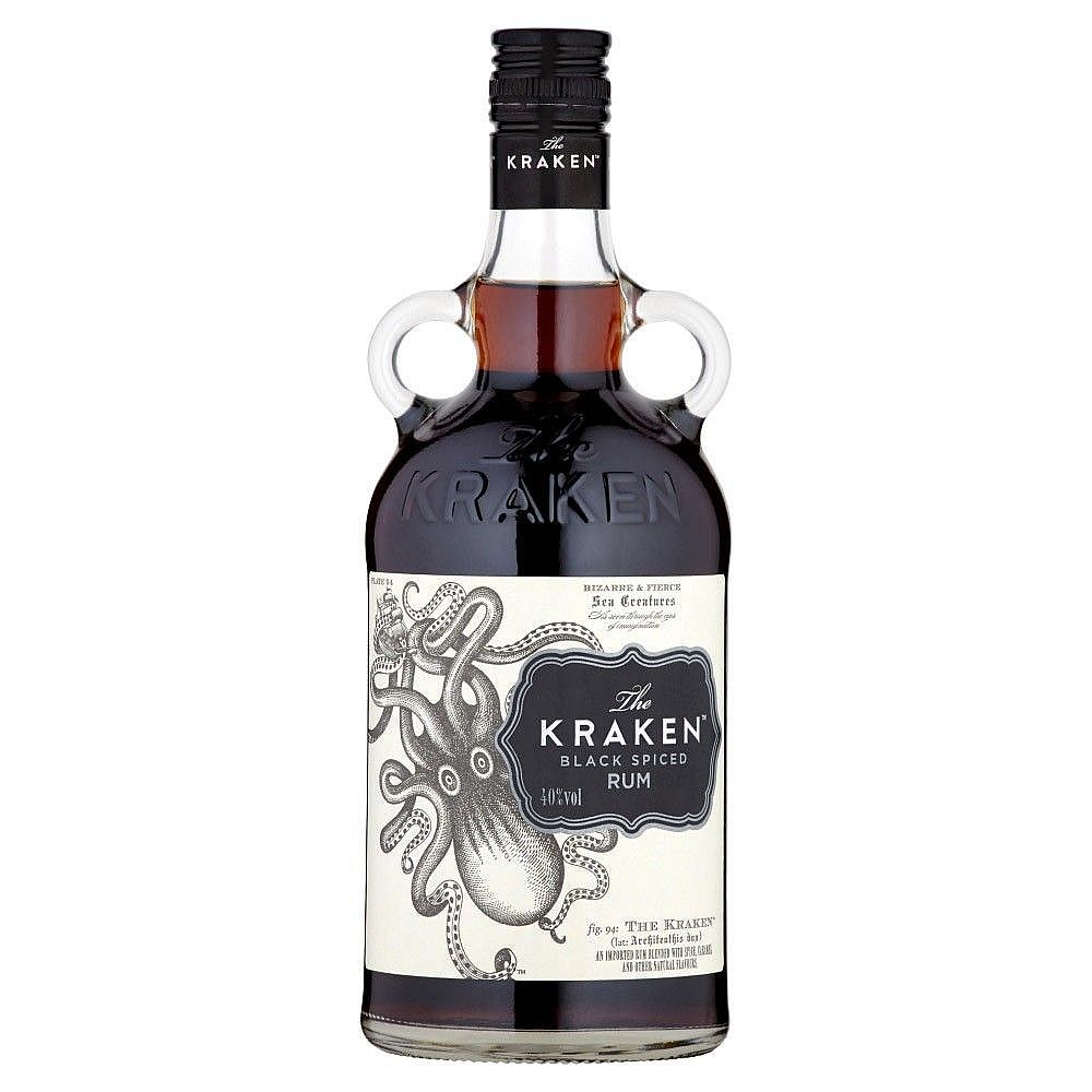 KRAKEN BLACK SPICED 40% 1L (holá láhev)