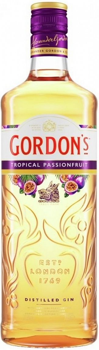 Gordon´s Tropical Passionfruit 37,5% 0,7 l (holá láhev)