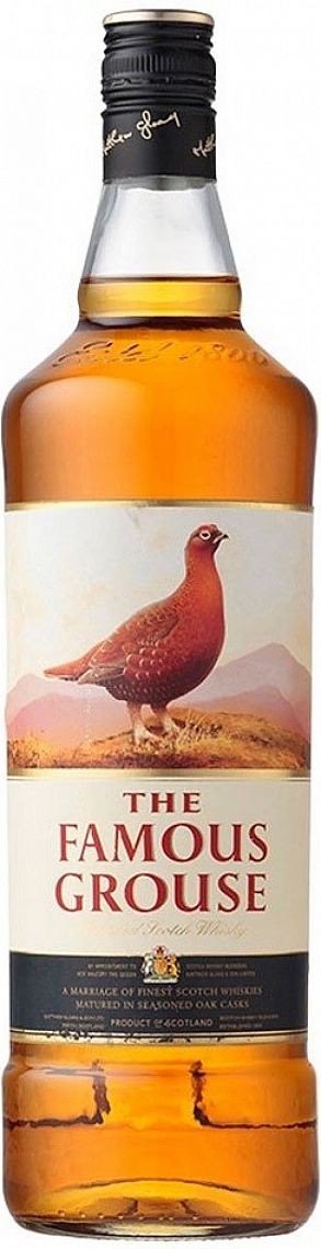 The Famous Grouse Whisky 40% 1 l (holá láhev)