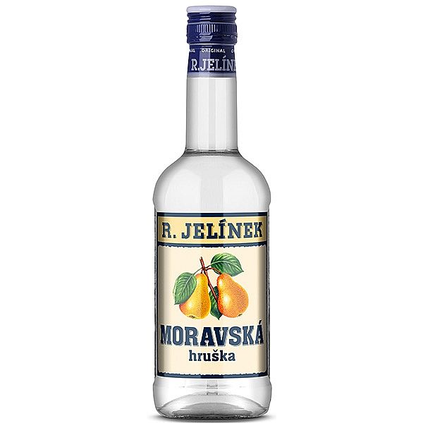 MORAVSKÁ HRUŠKA 40% 0,5L (holá láhev)