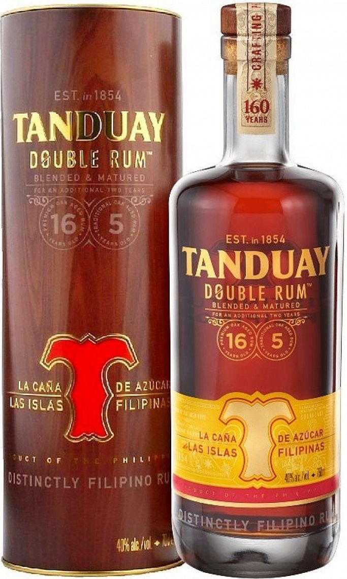 Tanduay Double 16&5 40% 0,7 l (tuba)