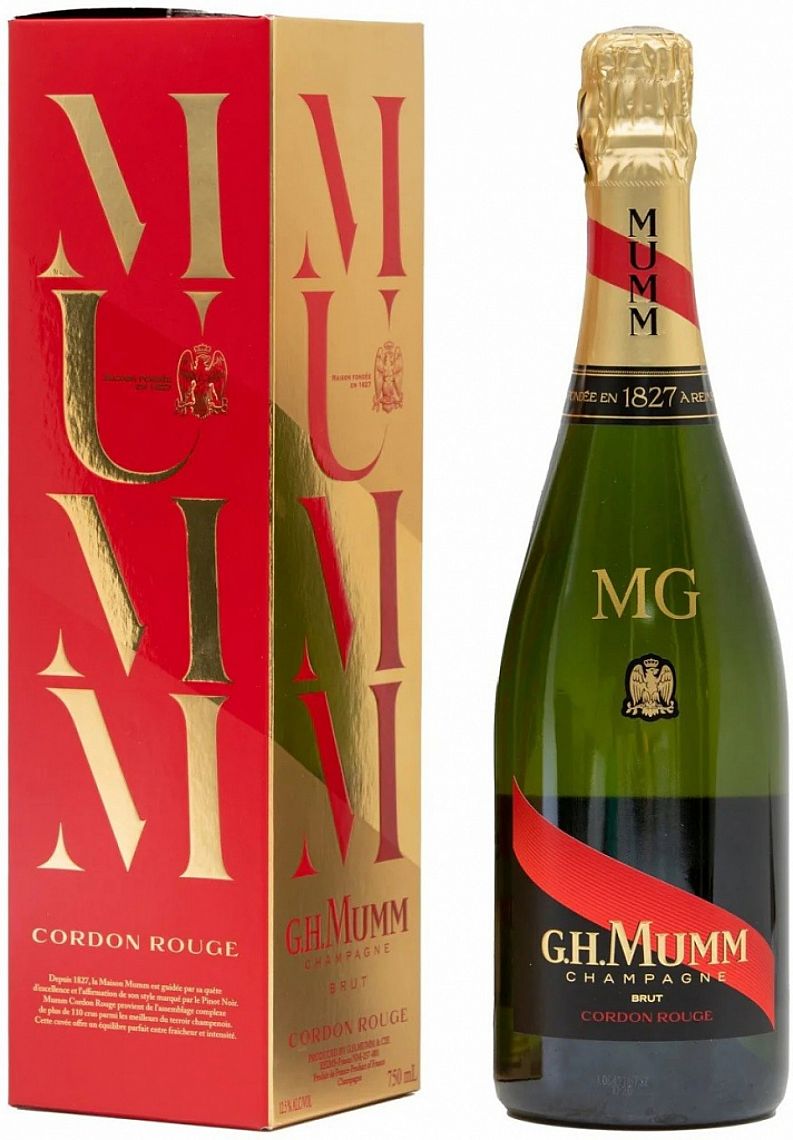 G.H. Mumm Cordon Rouge Brut 12% 0,75 l (karton)