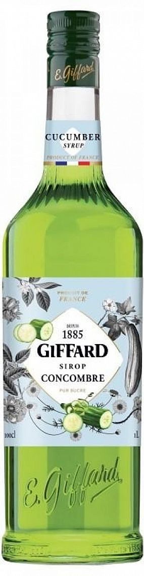 Giffard Cucumber, okurkový sirup, 1 l