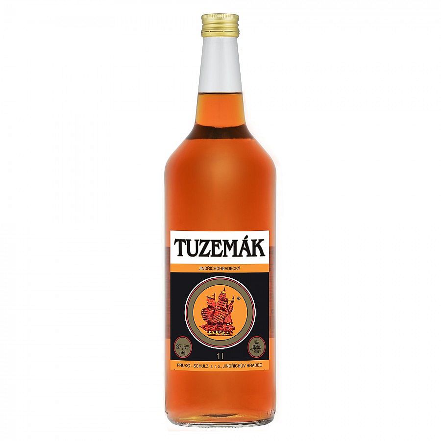 TUZEMÁK FRUKO 37,5% 1 l (holá láhev)