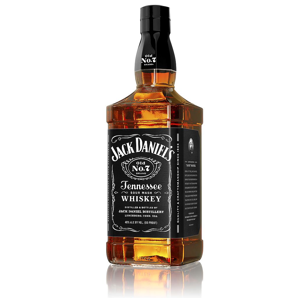 JACK DANIEL'S 40% 1L (holá láhev)