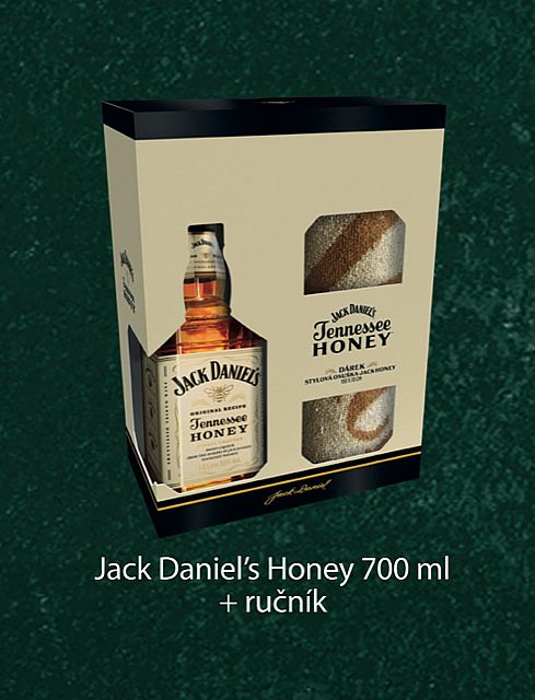 JACK DANIELS HONEY 35% 0,7L (ručník)