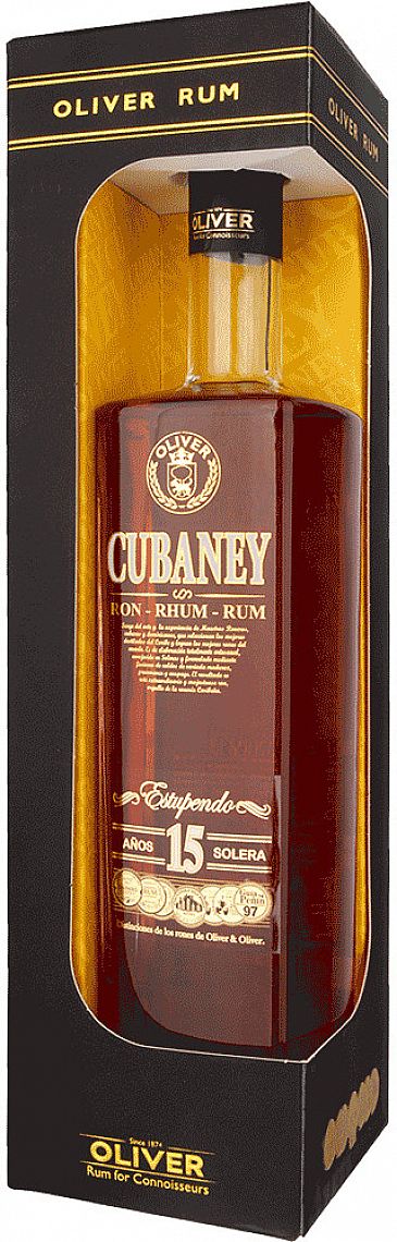 Cubaney Rum Estupendo 15y 38% 0,7 l (karton)