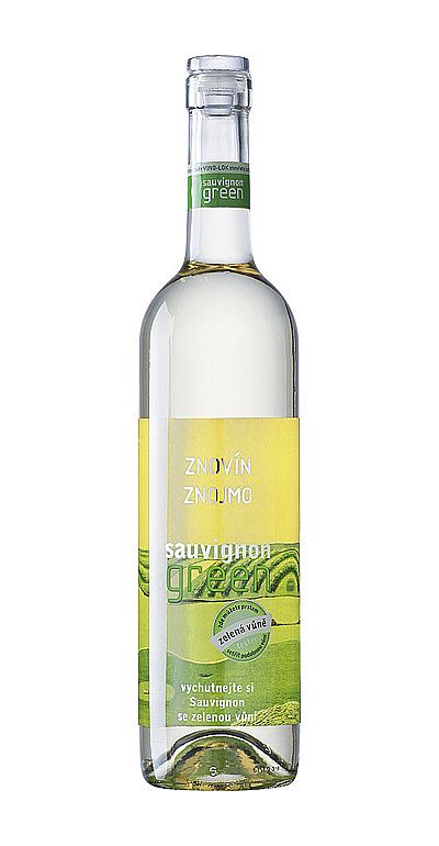 Znovín Znojmo SAUVIGNON 2019 GREEN pozdní sběr 0,75 l