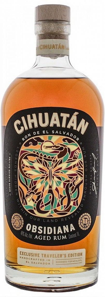 Cihuatan Obsidiana 40% 1 l (holá láhev)