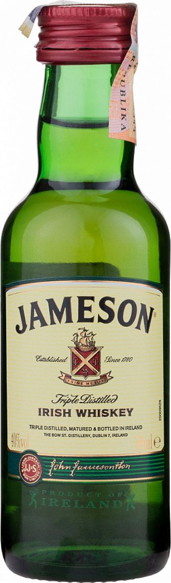 Jameson Irská Whisky 40% 0,05 l (holá láhev)