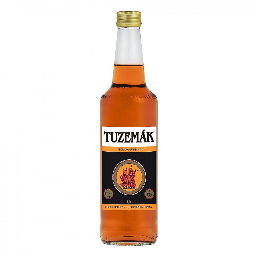 RUM TUZEMÁK 37,5% 0,5 l (holá láhev)