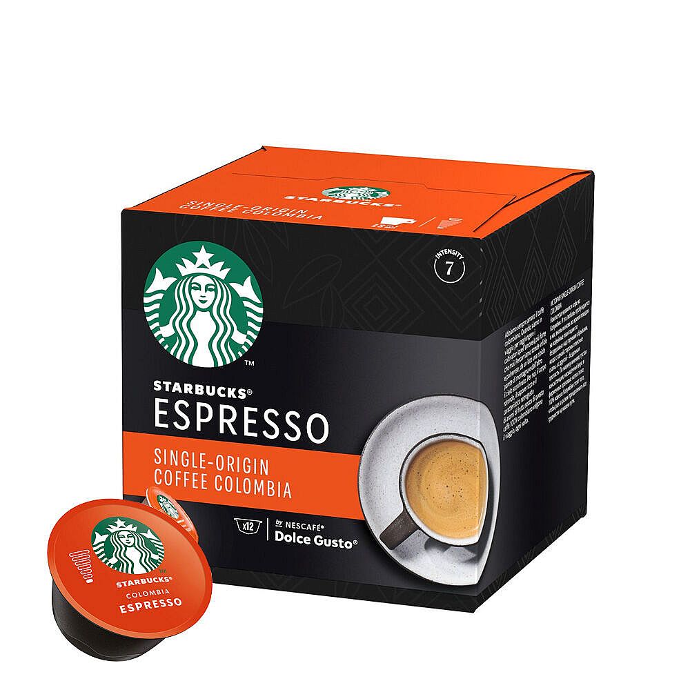 STARBUCKS NESCAFE Dolce Gusto COLOMBIA Espresso 12 kapslí