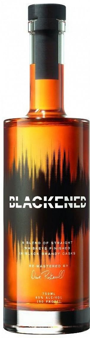 Blackened Whiskey by Metallica 45% 0,75 l (holá láhev)