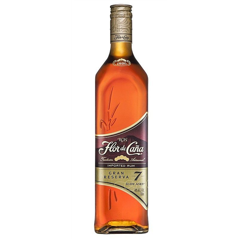 FLOR DE CANA GRAN RESERVA 7y 40% 0,7L (holá láhev)