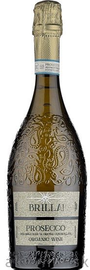 Brilla Prosecco DOC Organic Wine Brut 11% 0,75 l (holá láhev)