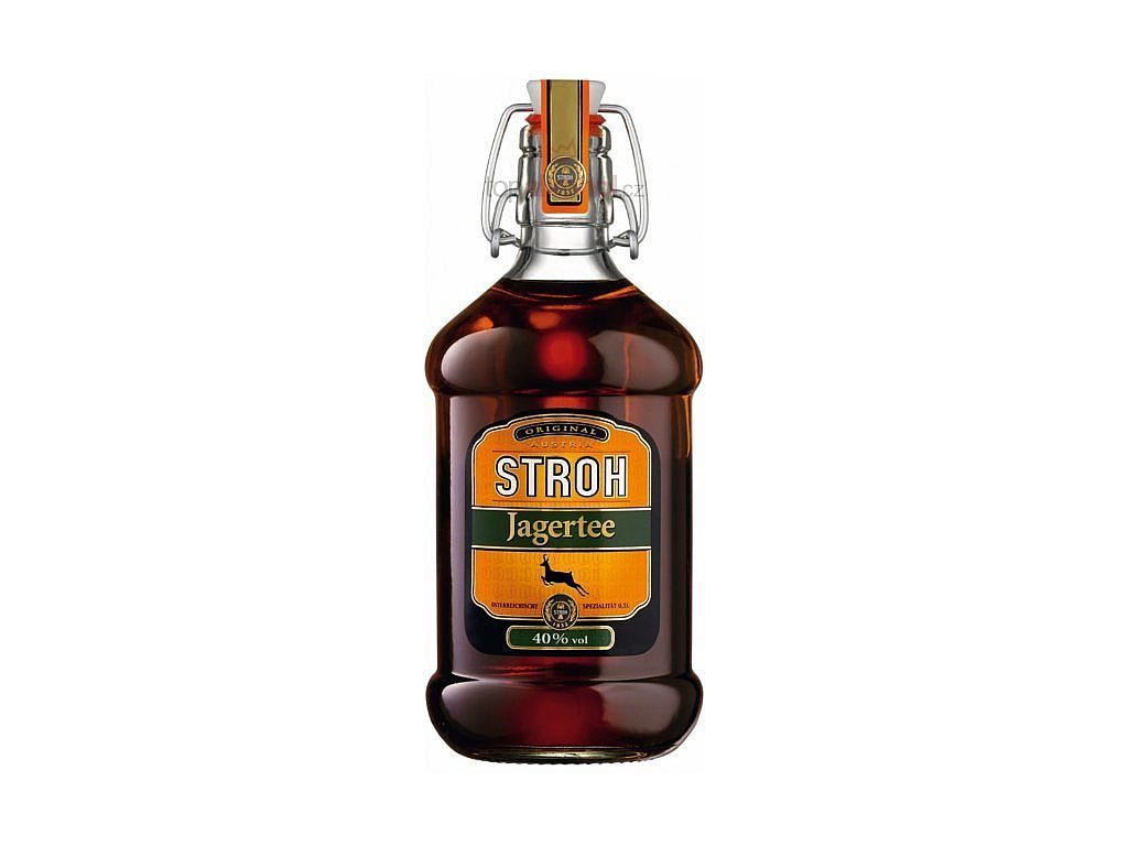 Stroh Jägertee 40% 1 l (holá láhev)