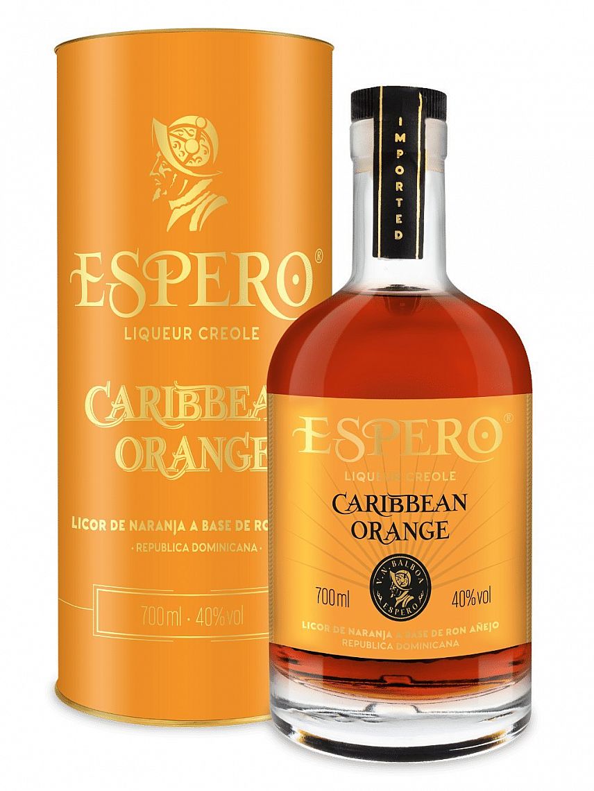 Espero Caribbean Orange 40% 0,7 l (tuba)