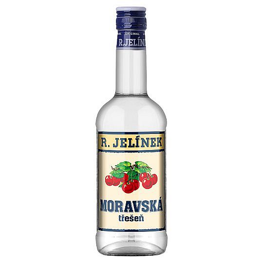 MORAVSKÁ TŘEŠEŇ 35% 0,5L (holá láhev)