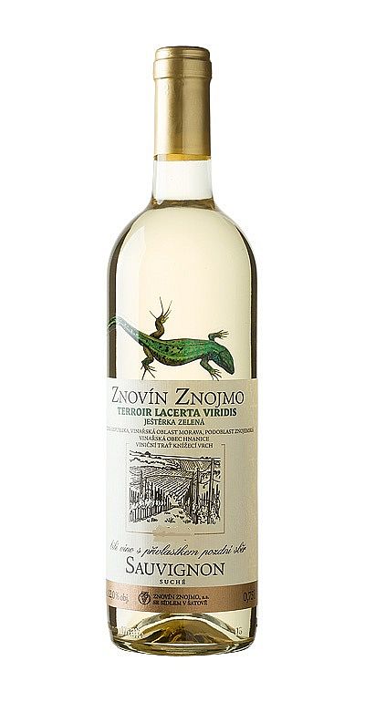 Znovín Znojmo SAUVIGNON 2020 JEŠTĚRKA ZELENÁ pozdní sběr 0,75 l