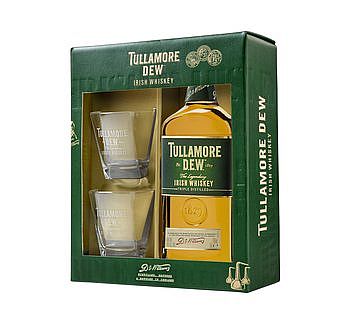 TULLAMORE DEW 40% 0,7L (dárkové balení 2 sklenice)