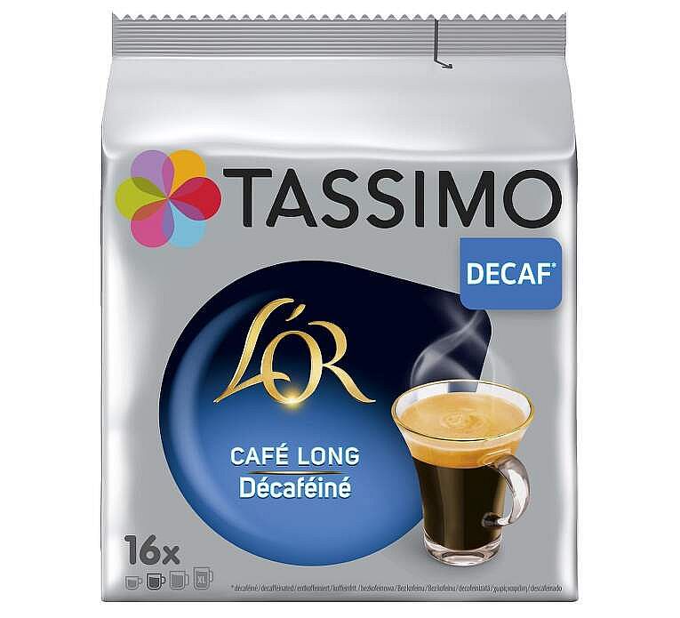 Tassimo L'or Lungo Decaf Bezkofeinová káva 16 kusů