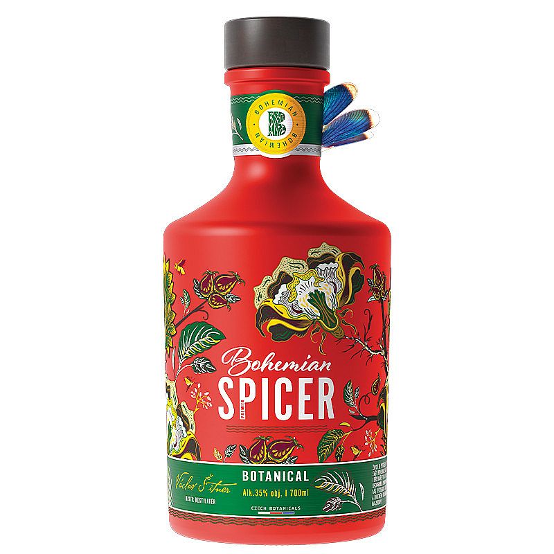 Bohemian Spicer 35% 0,7 l (holá láhev)