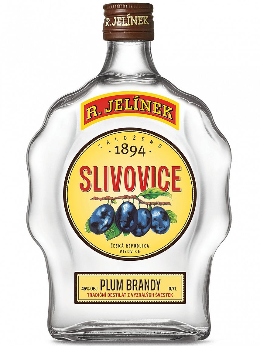 R. JELÍNEK SLIVOVICE BUDÍK 45% 0,7L (holá láhev)