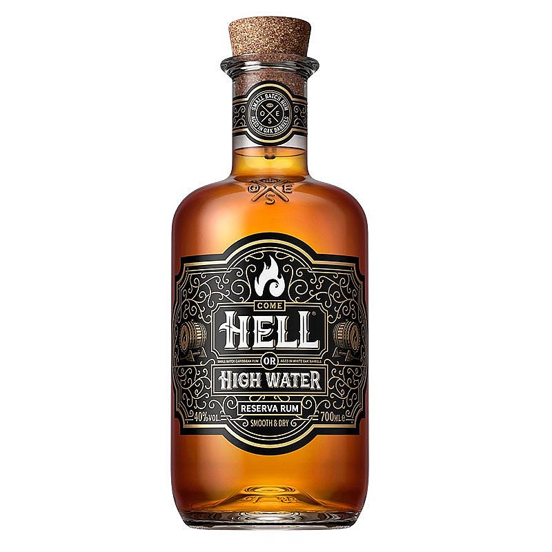 HELL OR HIGH WATER Reserva 40% 0,7 l (holá láhev)