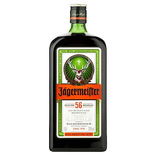 JÄGERMEISTER 35% 1L (holá láhev)