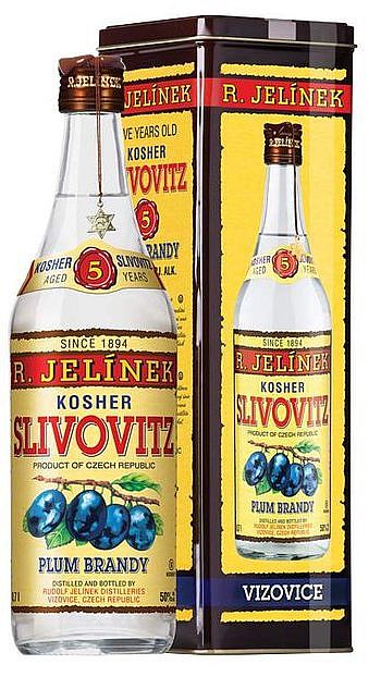 R: JELÍNEK SLIVOVICE KOSHER BÍLÁ 5y 50% 0,7L (kazeta)