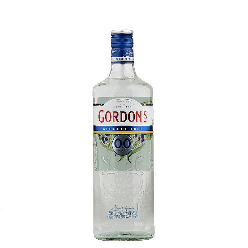 GORDON'S DRY GIN 0,0% 0,7L (holá láhev)