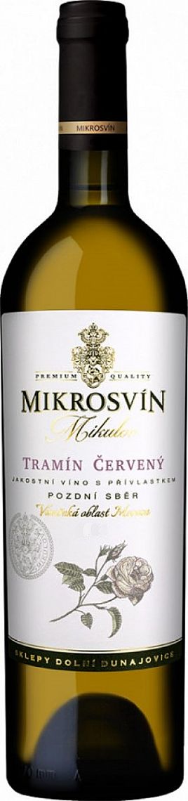 Mikrosvín Tramín červený Flower line polosuché 2021 0,75 l