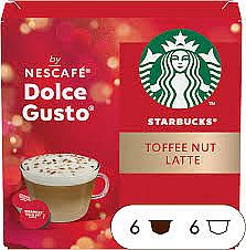 Starbucks pro Nescafé Dolce Gusto Toffee Nut Latte 12 ks