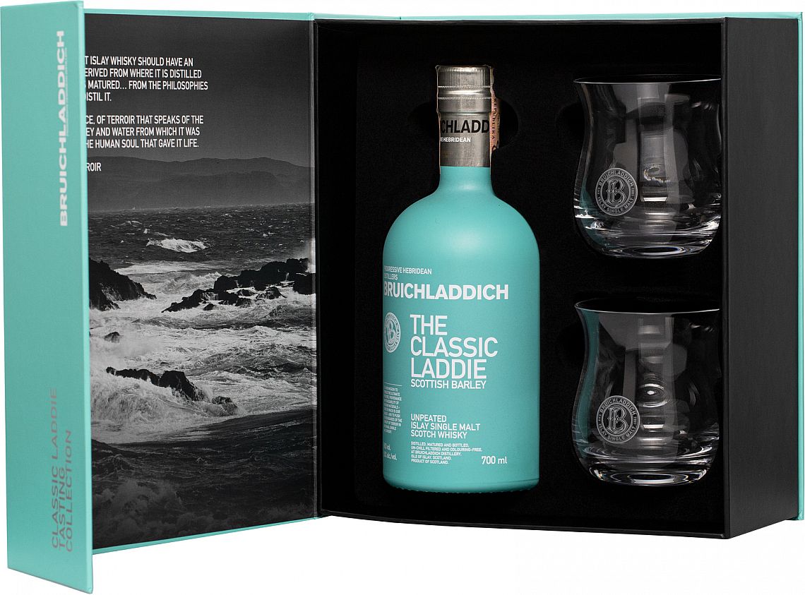 BRUICHLADDICH THE CLASSIC LADDIE 50% 0,7L (dárkové balení 2 sklenice)