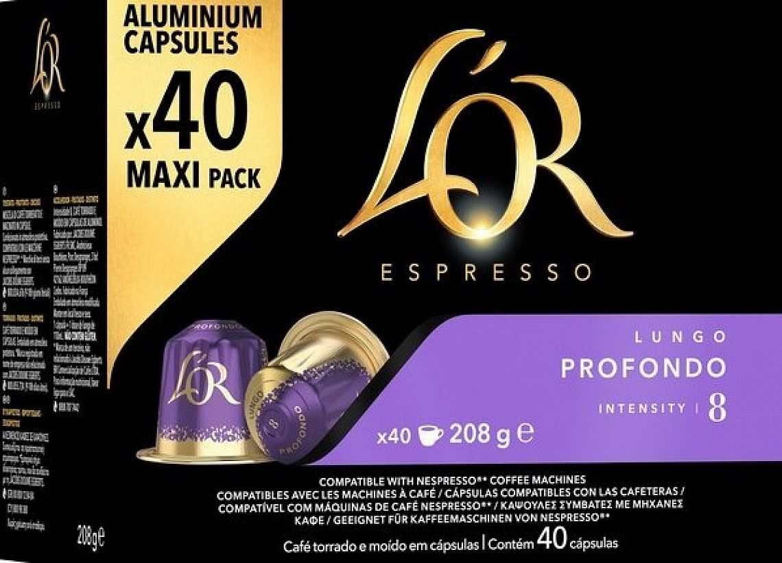 L´OR Profondo Nespresso 40 ks