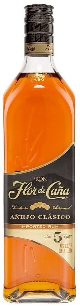 Flor de Cana Anejo Clásico 5y 37,5% 0,7 l (holá láhev)