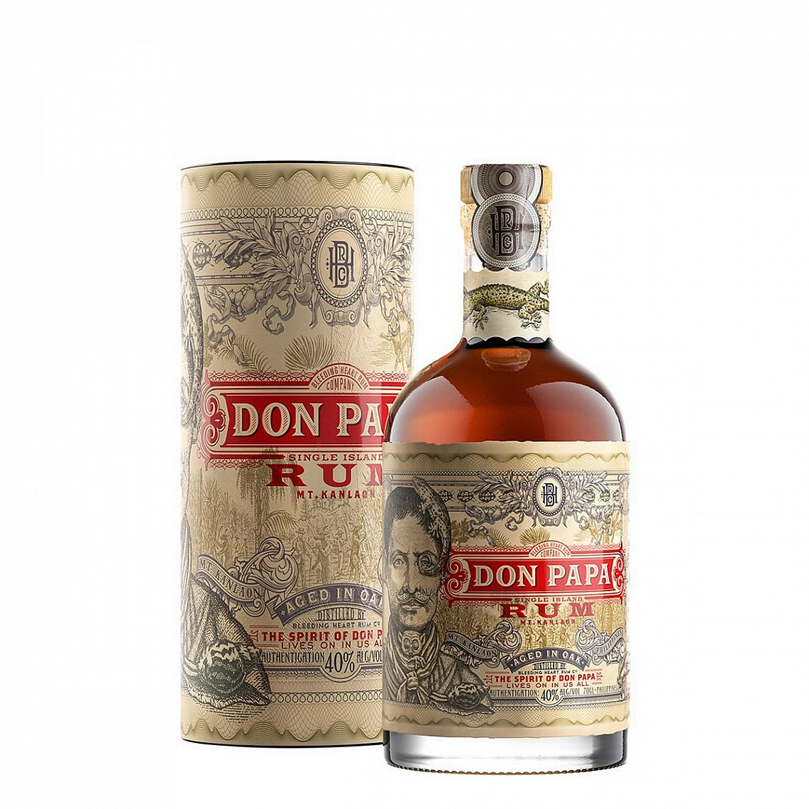 Don Papa Rum 7y 40% 0,7 l (tuba)