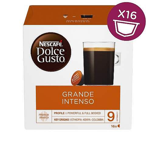 NESCAFÉ DOLCE GUSTO GRANDE INTENSO KÁVOVÉ KAPSLE 16ks