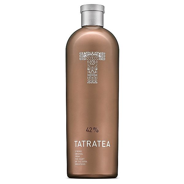 Tatratea Peach & White 42% 0,7 l (holá láhev)