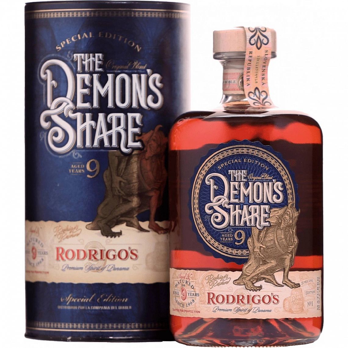 The Demon's Share 9y Rodrigo's Reserve Limited Edition 40% 0,7 l (tuba)